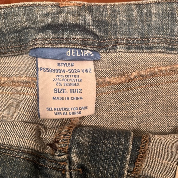 dELIA*s Size 11/12 Jean Skirt - Picture 5 of 10